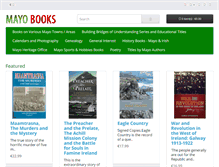 Tablet Screenshot of mayobooks.ie